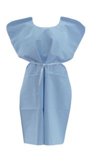 Patient Gown, Tissue/Polyethylene