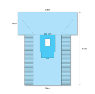 Ultimate Laparotomy Drape with Incise