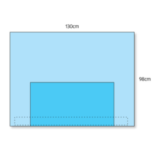 Ultimate Reinforced Drape Sheet with Adhesive