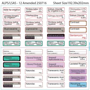Clinicial Pre-Printed Medical Labels