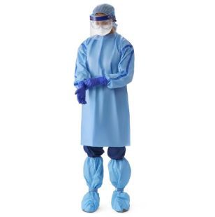 Chemotherapy Gowns, Polycoated SMS