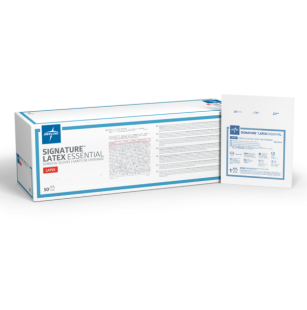 Signature™ Essential White Latex Surgical Glove