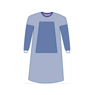 Advanced AAMI Level 3 Fabric Reinforced Surgical Gown