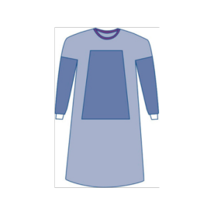 Sirus AAMI Level 3 Fabric Reinforced Surgical Gown