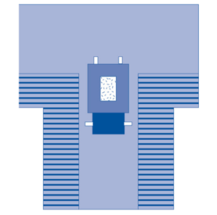 Laparotomy T-Drape with Incise