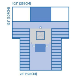 See-Section™ Drape with Incise and Clear Screen