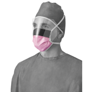 Level 3 Surgical Mask with Ties and Shield
