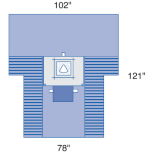 C-Section Drape with Fenestrated Incise & Pouch
